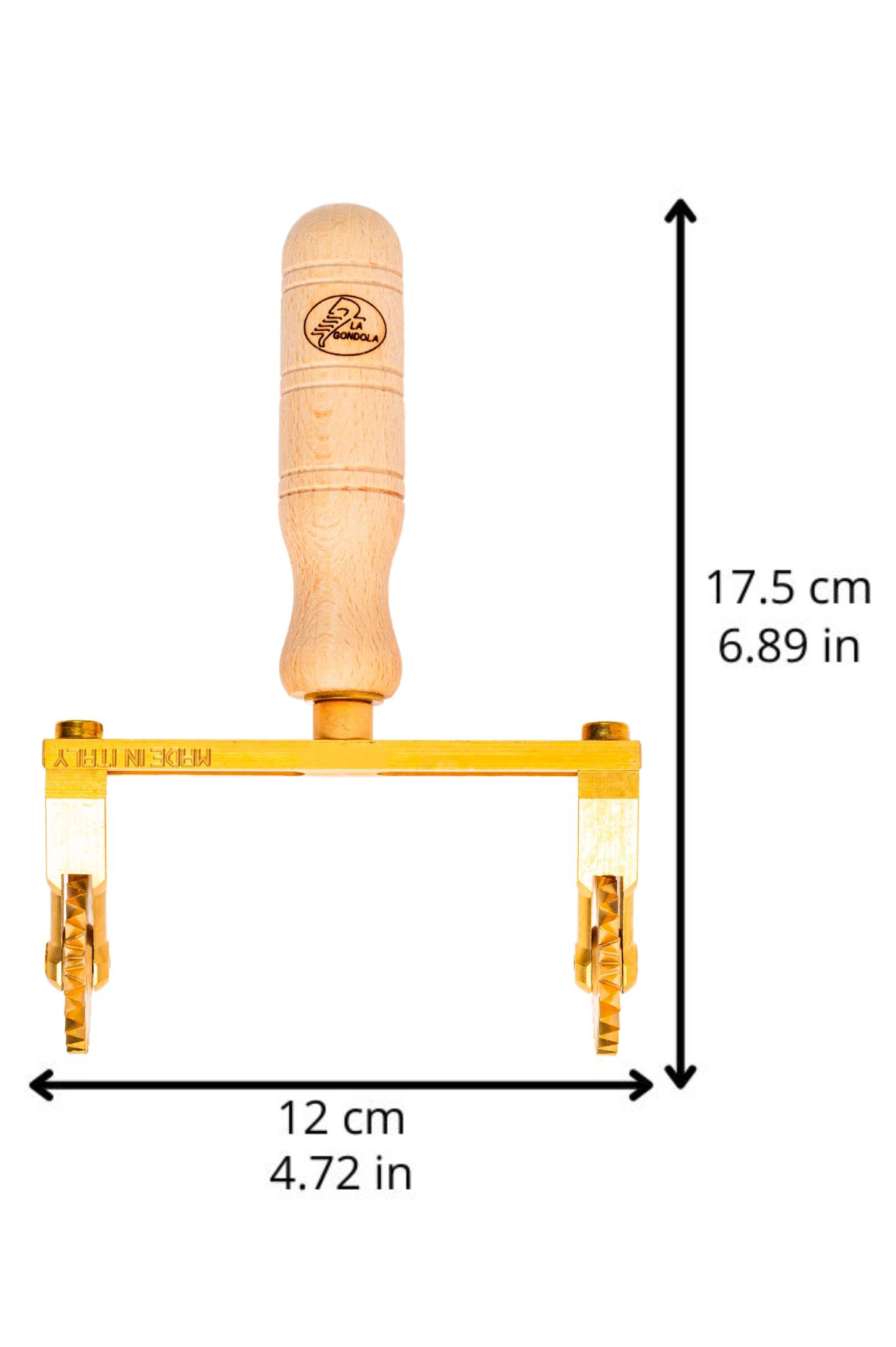 adiustable pasta and ravioli cutter fluted wheel